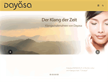 Tablet Screenshot of dayasa.de